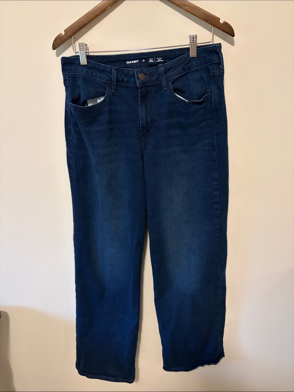 Old Navy Women’s Indigo Wide Leg Jeans